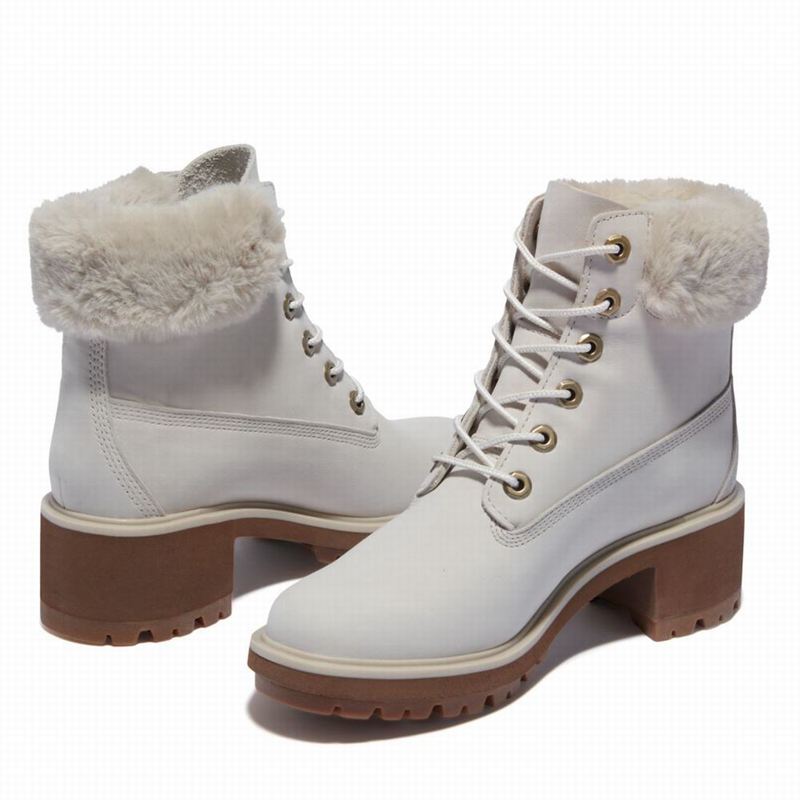 Timberland Kinsley 6-Inch Vodootporne Čizme Bijele | 75696805