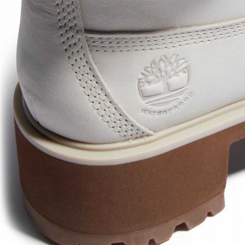 Timberland Kinsley 6-Inch Vodootporne Čizme Bijele | 75696805