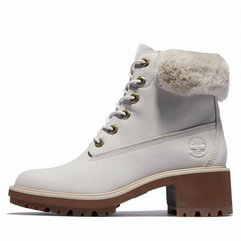 Timberland Kinsley 6-Inch Vodootporne Čizme Bijele | 75696805