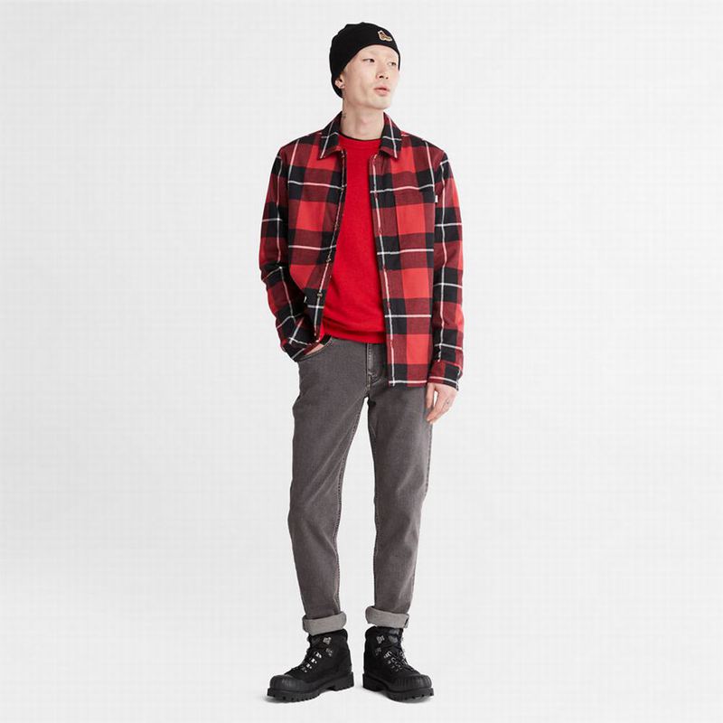 Timberland Knox River Crewneck Skakači Crvene | 90101253