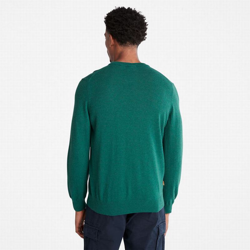 Timberland Knox River Crewneck Skakači Maslinasto Zelene | 22433645