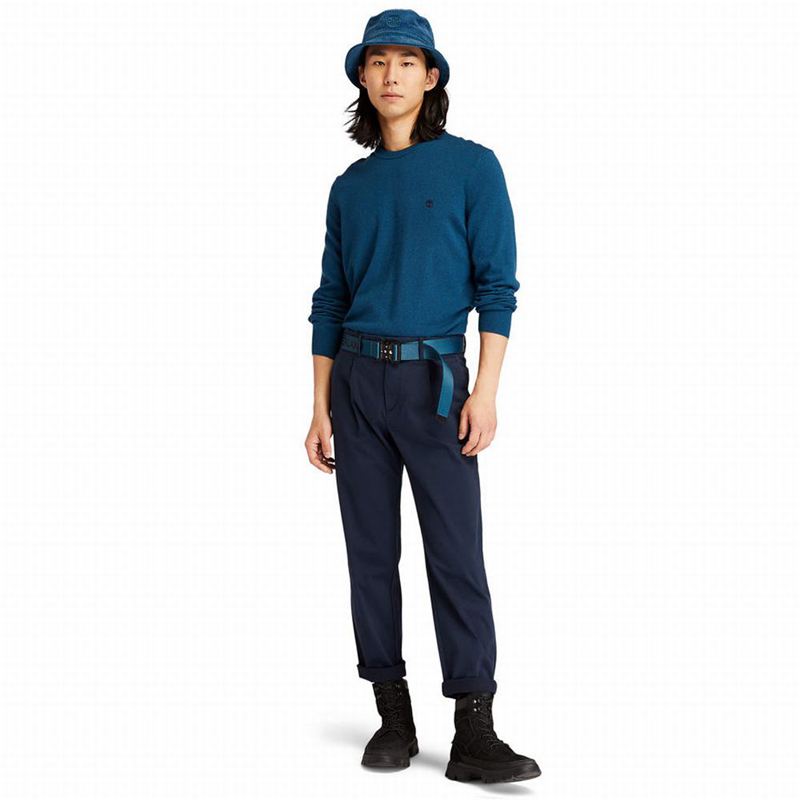 Timberland Knox River Crewneck Skakači Plave | 54221554