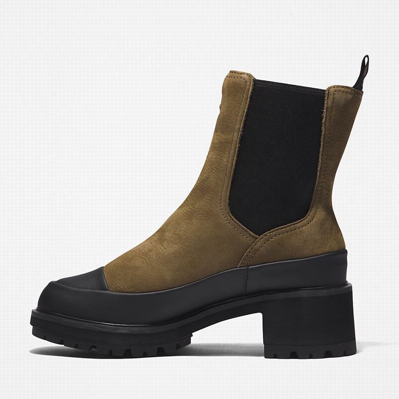 Timberland Kori Park Chelsea Čizme Maslinasto Zelene | 50993817