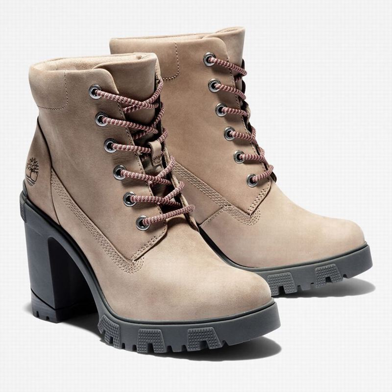 Timberland Lana Point Lace-Up Čizme Bež | 92659942