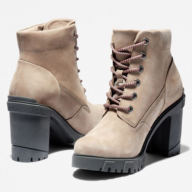 Timberland Lana Point Lace-Up Čizme Bež | 92659942