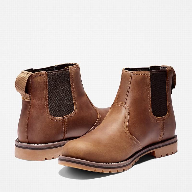 Timberland Larchmont Chelsea Čizme Smeđe | 59052089