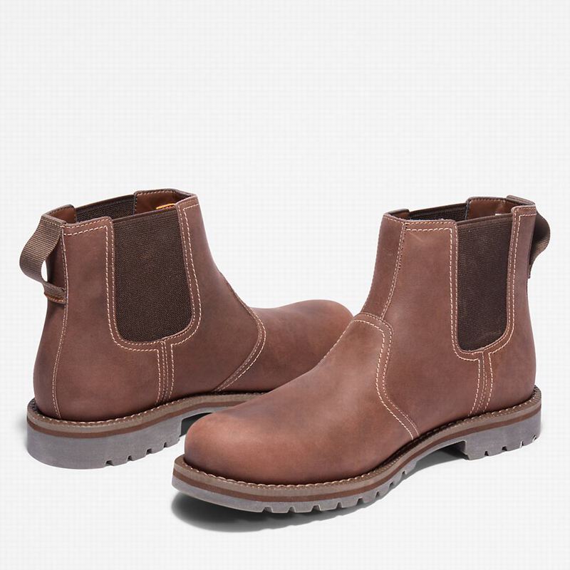 Timberland Larchmont Chelsea Čizme Smeđe | 67449840