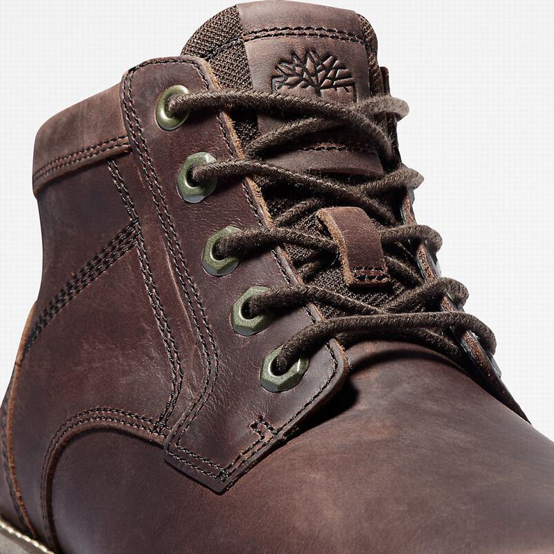 Timberland Larchmont II Koža Chukka Čizme Smeđe | 11535443