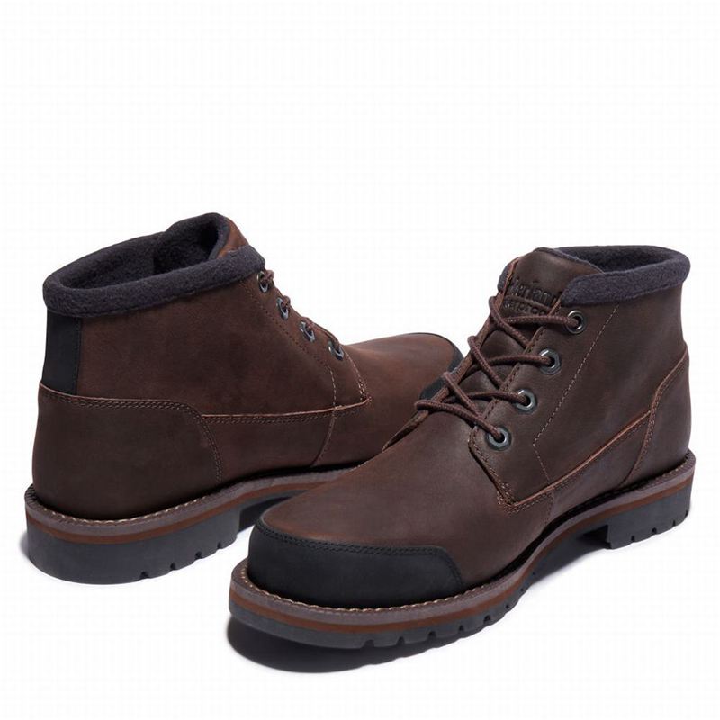 Timberland Larchmont Lined Chukka Čizme Smeđe | 17983210