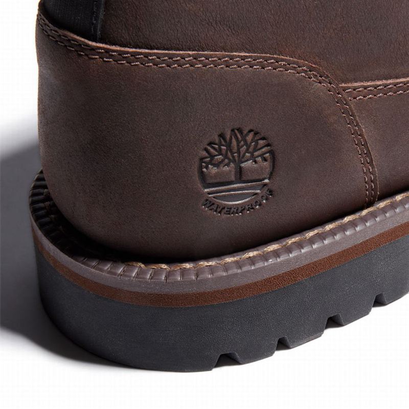 Timberland Larchmont Lined Chukka Čizme Smeđe | 17983210