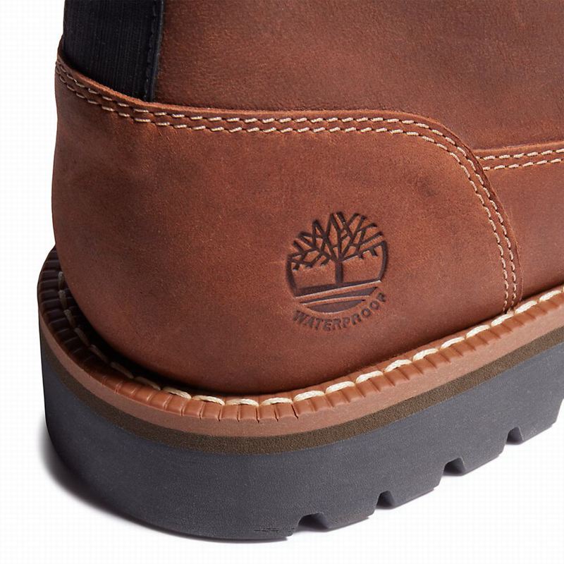 Timberland Larchmont Lined Chukka Čizme Smeđe | 70493378