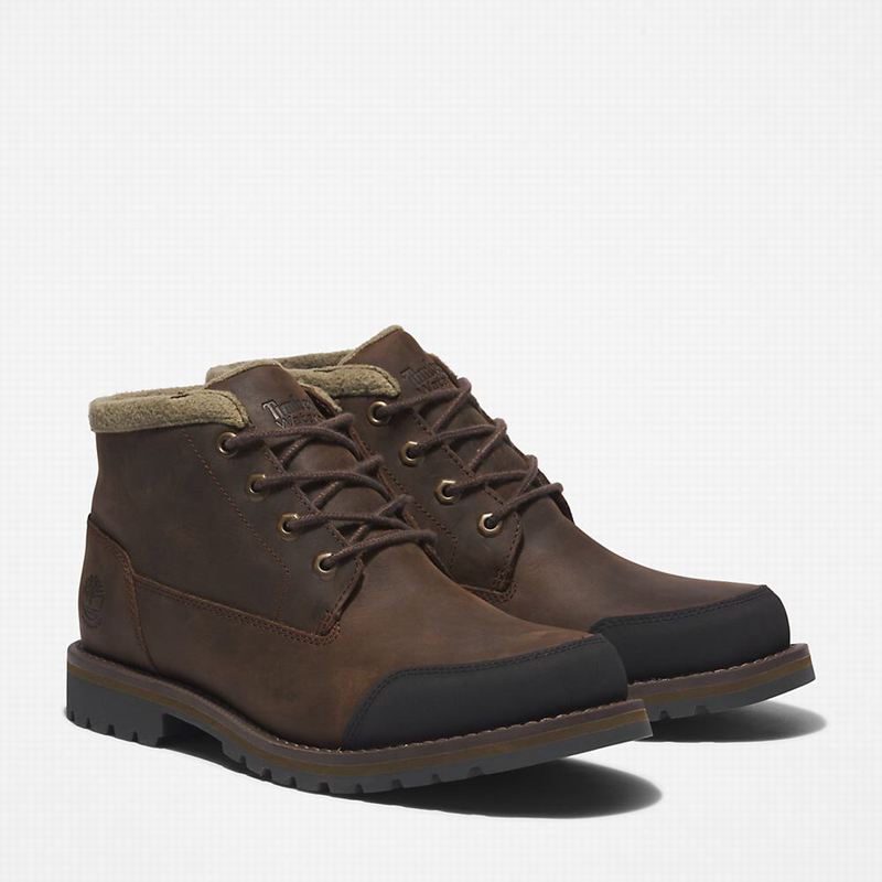 Timberland Larchmont Warm-lined Chukka Čizme Smeđe | 38876158