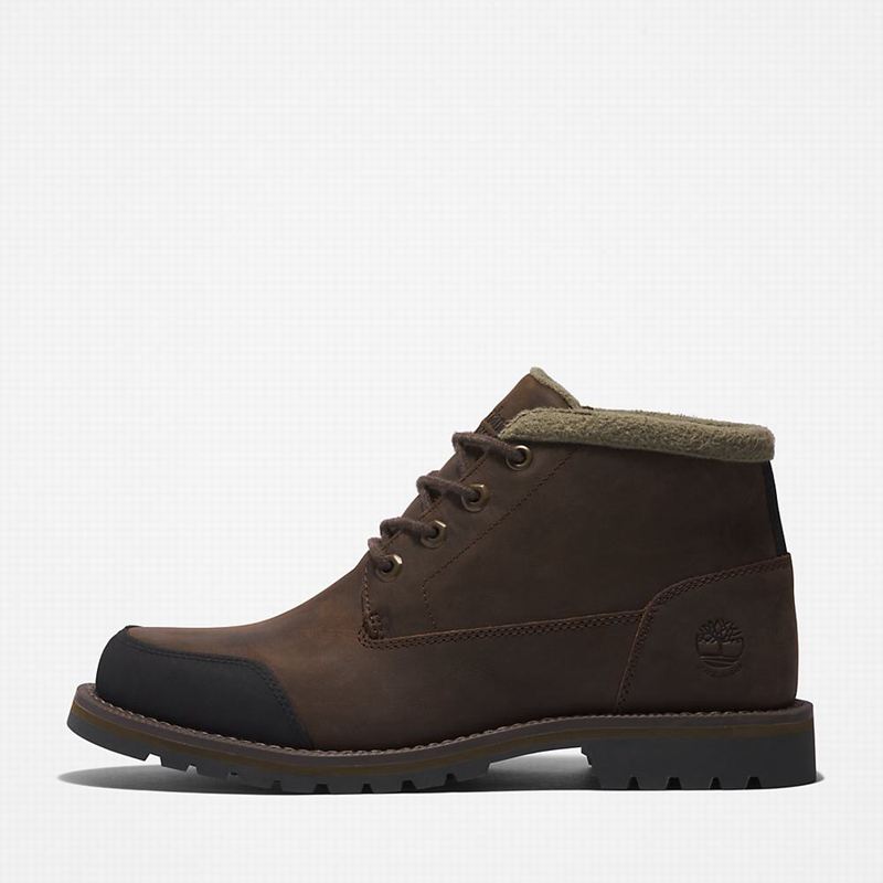 Timberland Larchmont Warm-lined Chukka Čizme Smeđe | 38876158