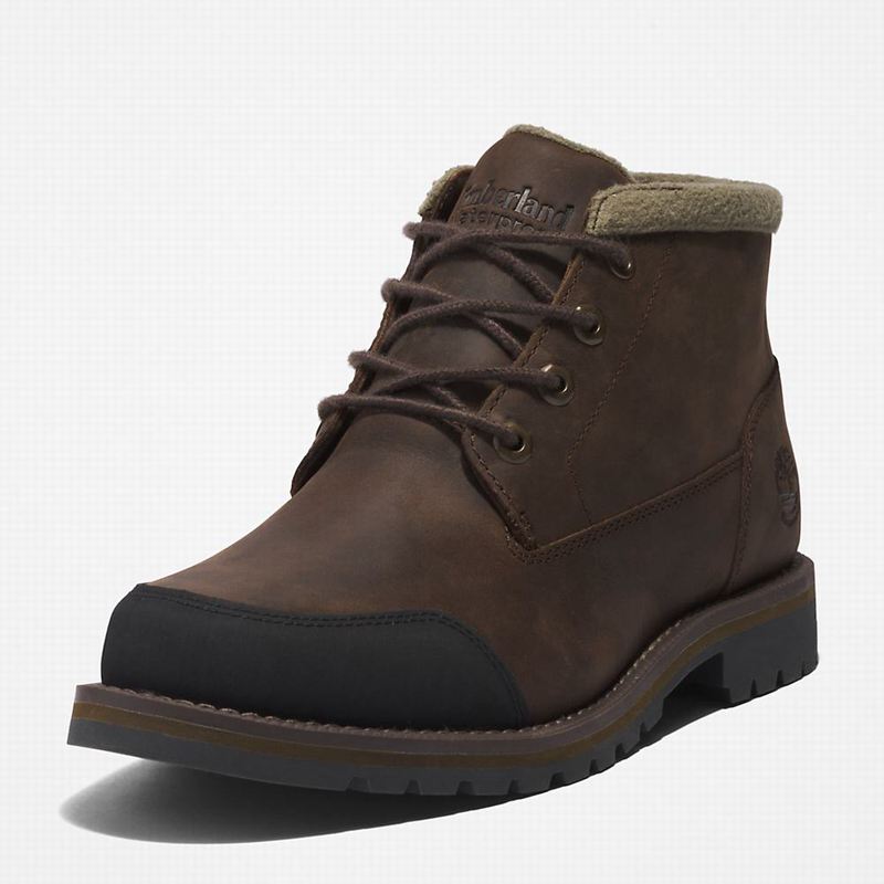Timberland Larchmont Warm-lined Chukka Čizme Smeđe | 38876158