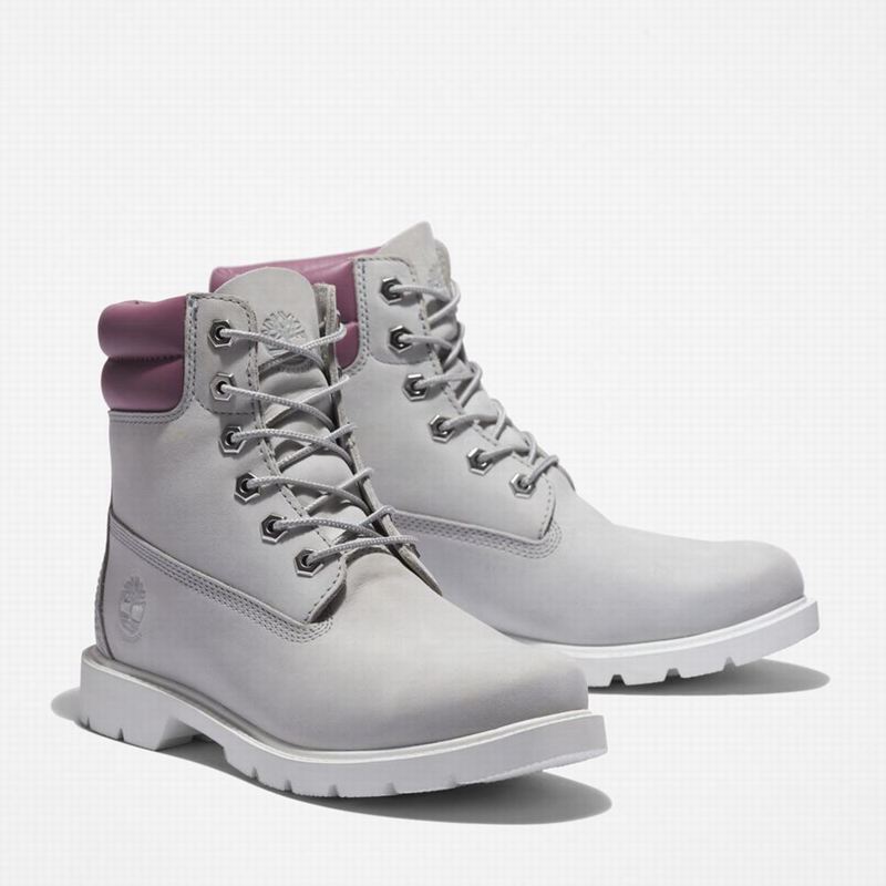 Timberland Linden Woods 6-Inch Vodootporne Čizme Sive | 19072191