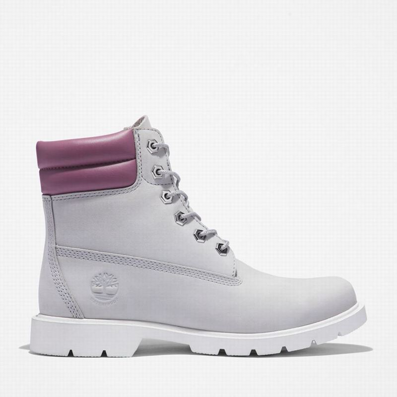 Timberland Linden Woods 6-Inch Vodootporne Čizme Sive | 19072191