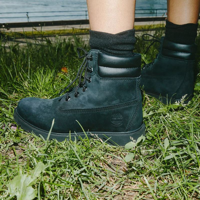Timberland Linden Woods 6-Inch Vodootporne Čizme Crne | 62529096