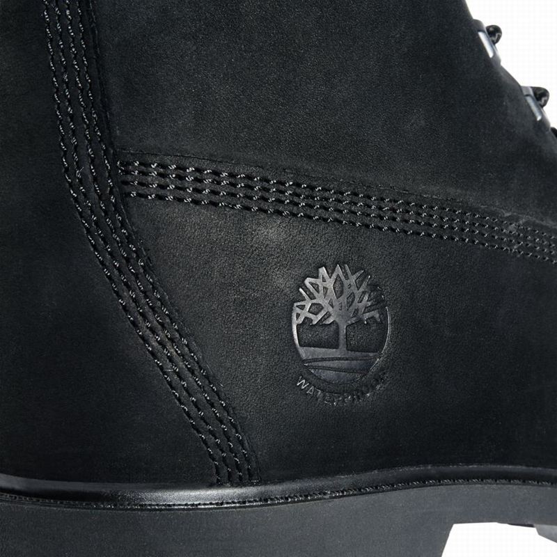 Timberland Linden Woods 6-Inch Vodootporne Čizme Crne | 62529096