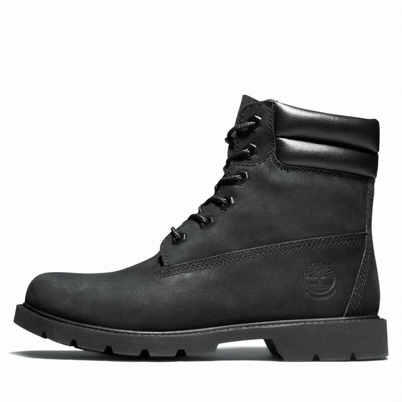Timberland Linden Woods 6-Inch Vodootporne Čizme Crne | 62529096