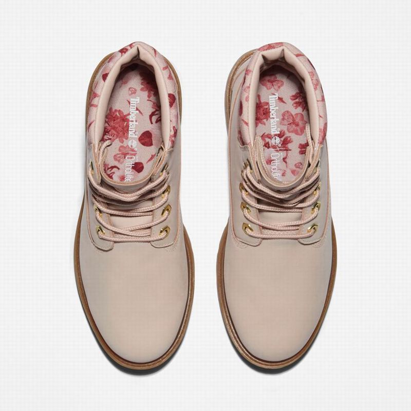 Timberland Linden Woods 6-Inch Vodootporne Čizme Roze | 84467596