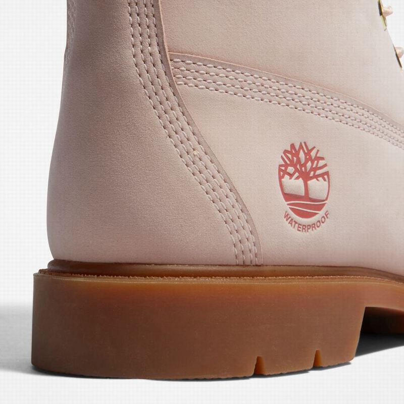 Timberland Linden Woods 6-Inch Vodootporne Čizme Roze | 84467596