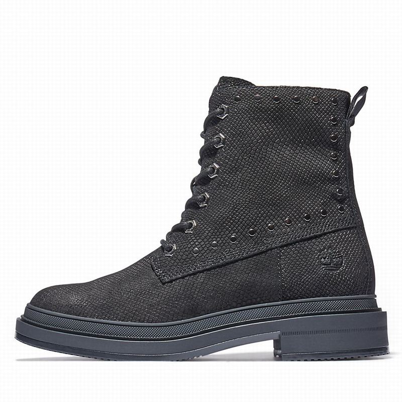 Timberland Lisbon Lane 6 Inch Čizme Crne | 3114181