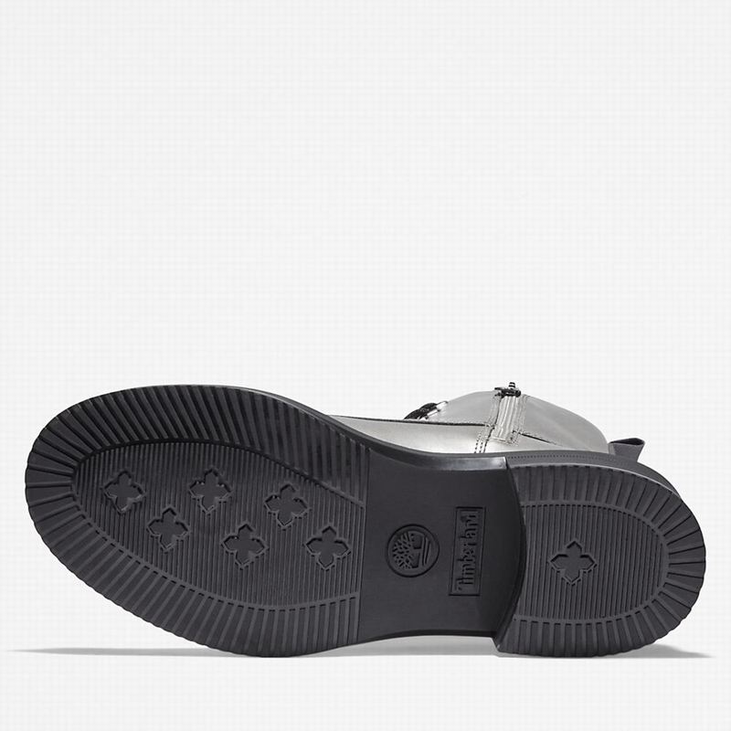 Timberland Lisbon Lane 6 Inch Čizme Srebrne | 47176118