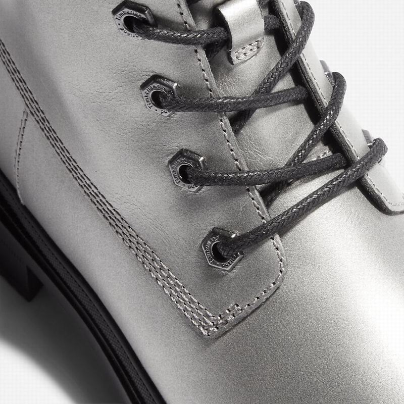 Timberland Lisbon Lane 6 Inch Čizme Srebrne | 47176118