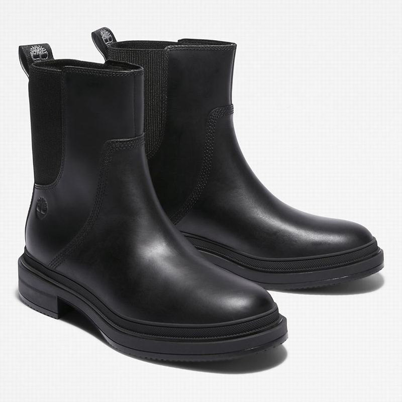 Timberland Lisbon Lane Chelsea Čizme Crne | 53512158