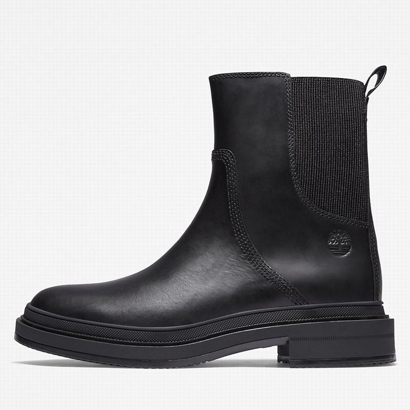 Timberland Lisbon Lane Chelsea Čizme Crne | 53512158