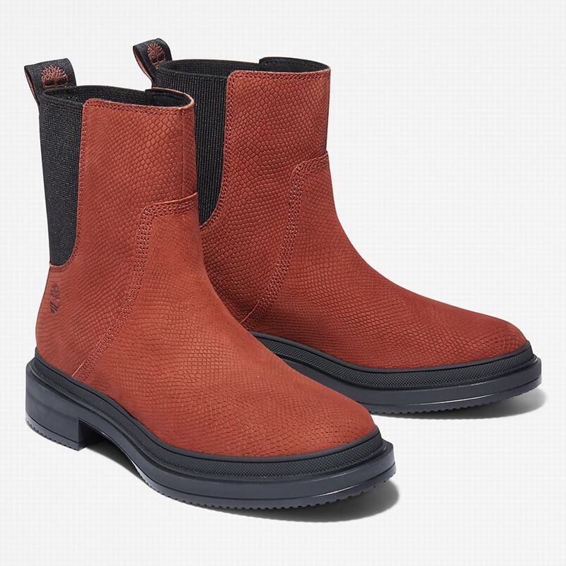 Timberland Lisbon Lane Chelsea Čizme Smeđe | 39136399