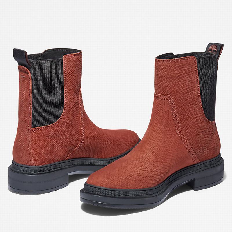 Timberland Lisbon Lane Chelsea Čizme Smeđe | 39136399
