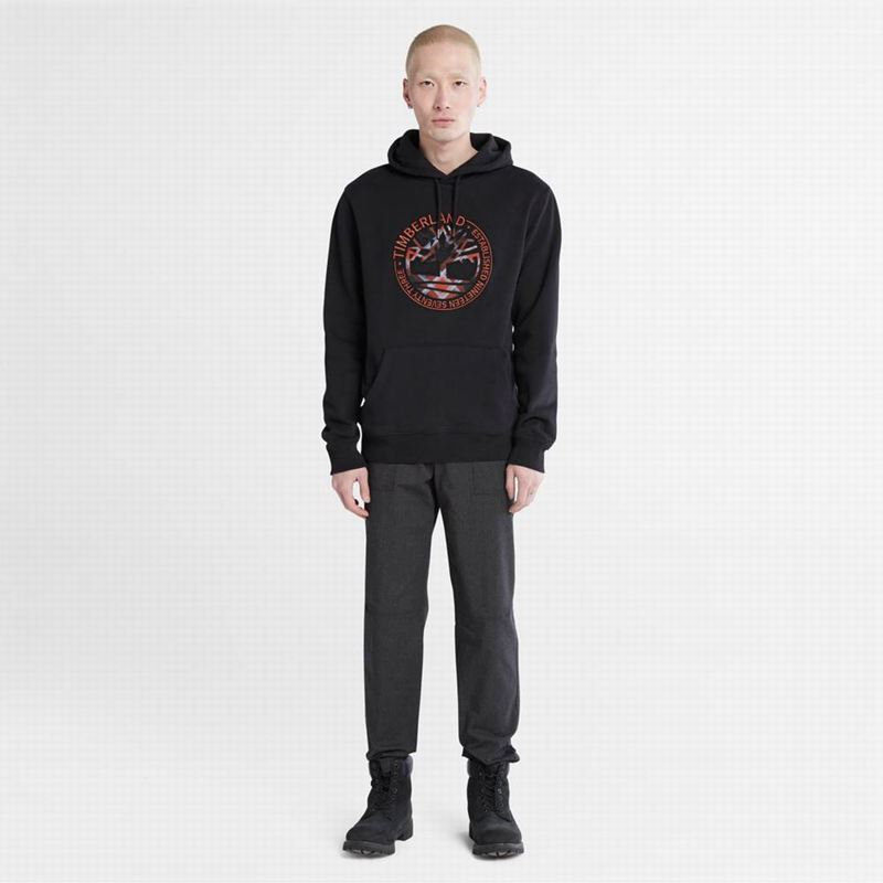 Timberland Little Cold River Majica S Kapuljačom Crne | 55729737