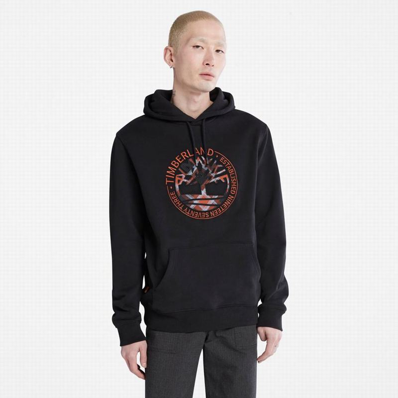 Timberland Little Cold River Majica S Kapuljačom Crne | 55729737