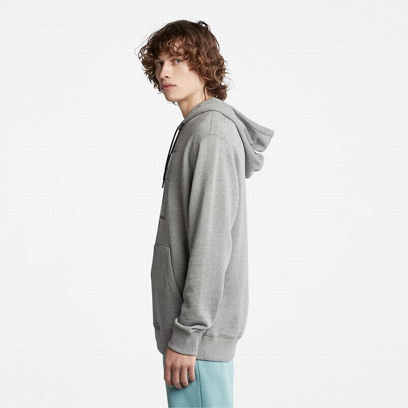 Timberland Logo Majica S Kapuljačom Sive | 74598394