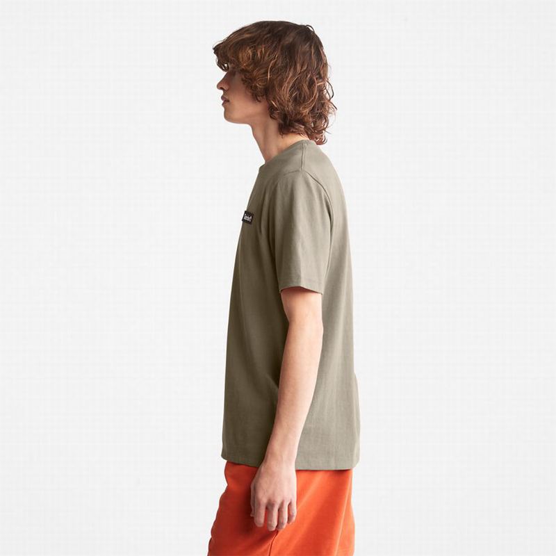 Timberland Logo Majice Sive | 80333593