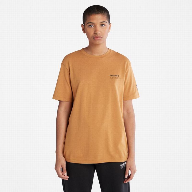 Timberland Logo Majice Smeđe | 25084699