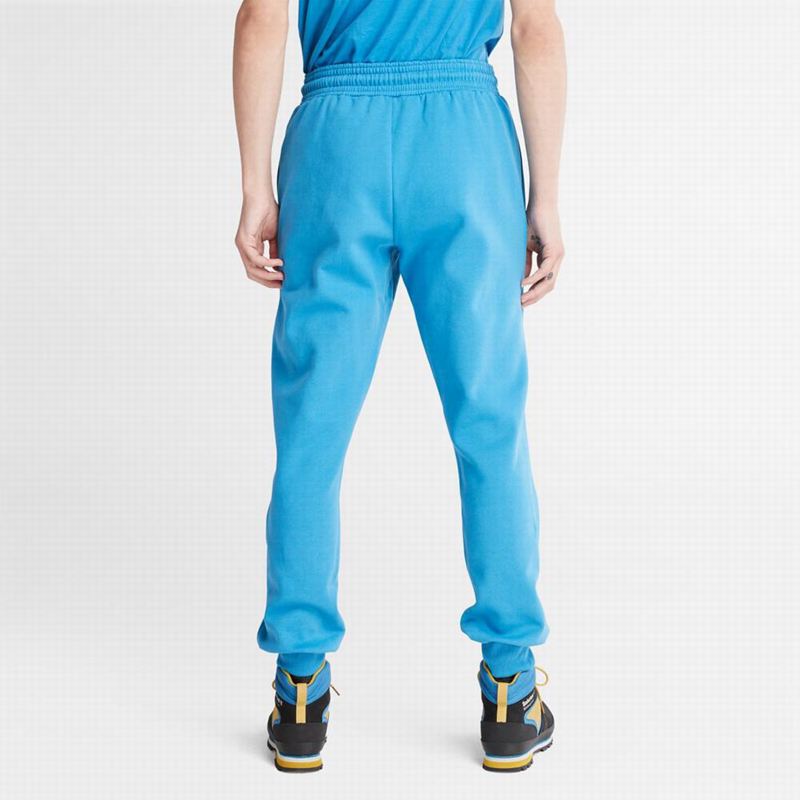 Timberland Logo Swea Jogger Hlače Plave | 62245036