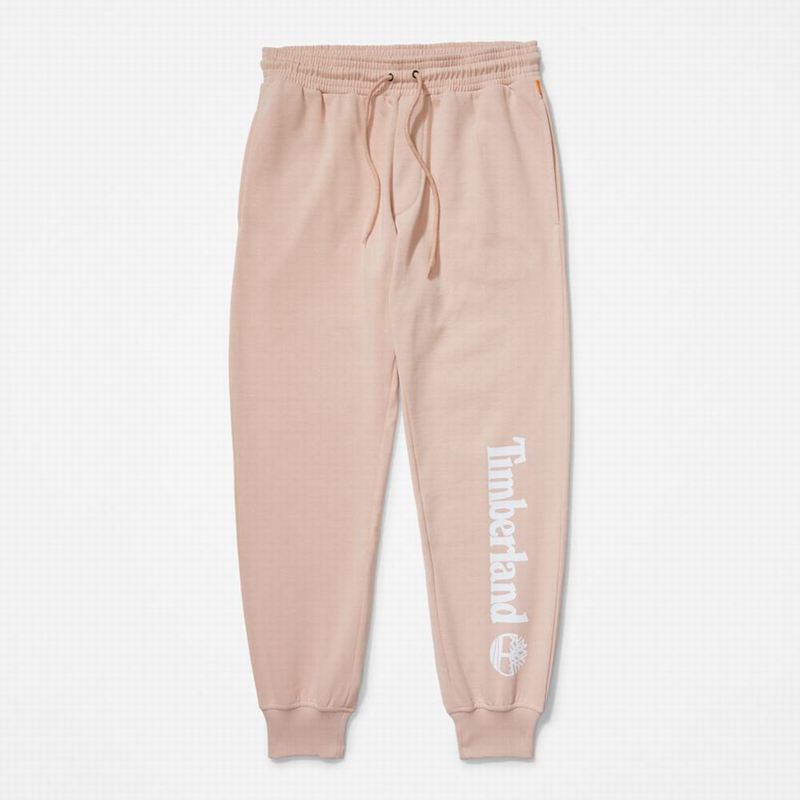 Timberland Logo Swea Jogger Hlače Roze | 27540021