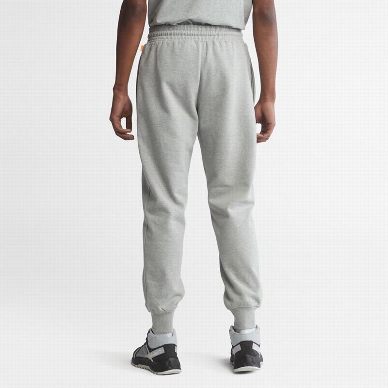 Timberland Logo Swea Jogger Hlače Sive | 64375563