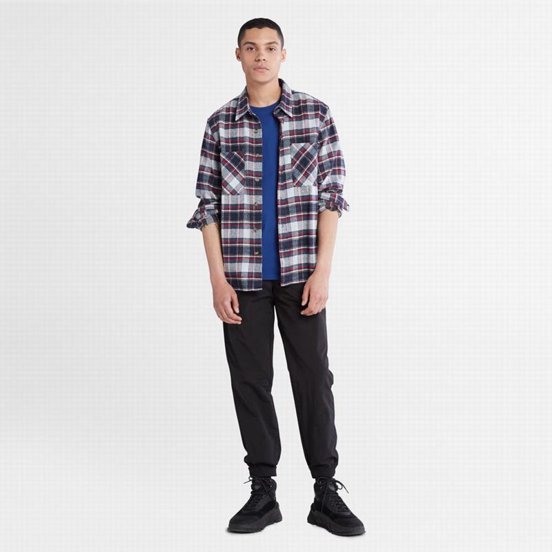 Timberland Logo-pocket Majice Plave | 71774094