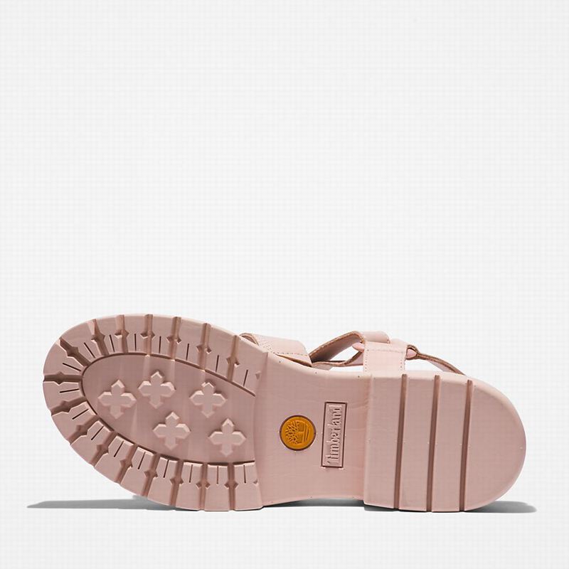Timberland London Vibe Ankle-Strap Sandale Roze | 53163622