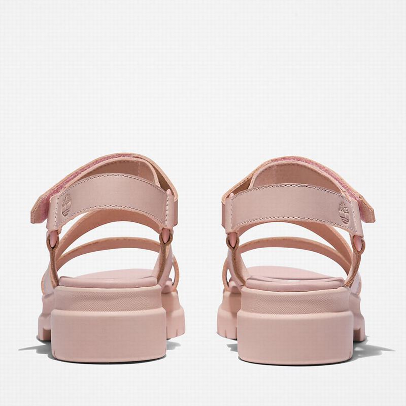 Timberland London Vibe Ankle-Strap Sandale Roze | 53163622
