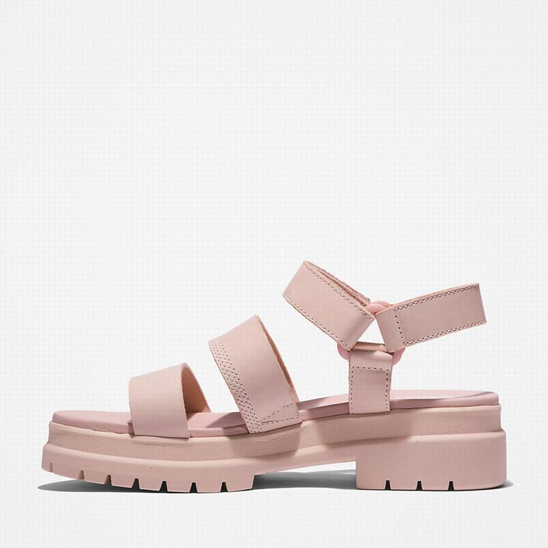 Timberland London Vibe Ankle-Strap Sandale Roze | 53163622