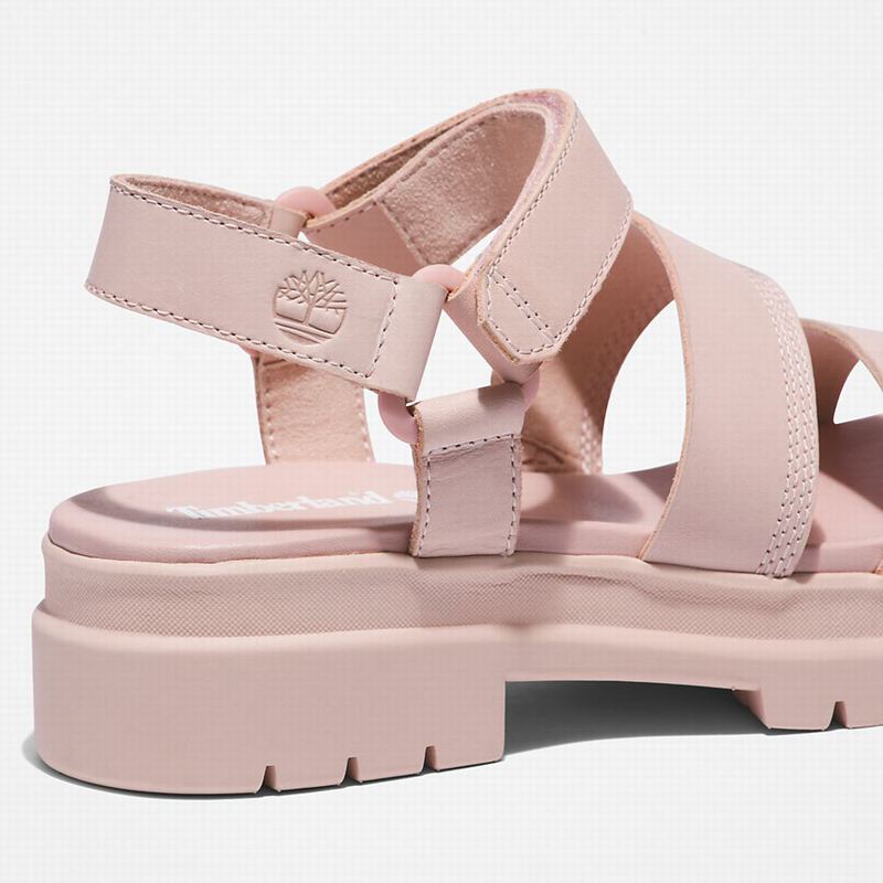 Timberland London Vibe Ankle-Strap Sandale Roze | 53163622