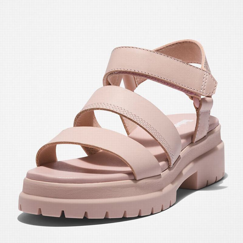 Timberland London Vibe Ankle-Strap Sandale Roze | 53163622