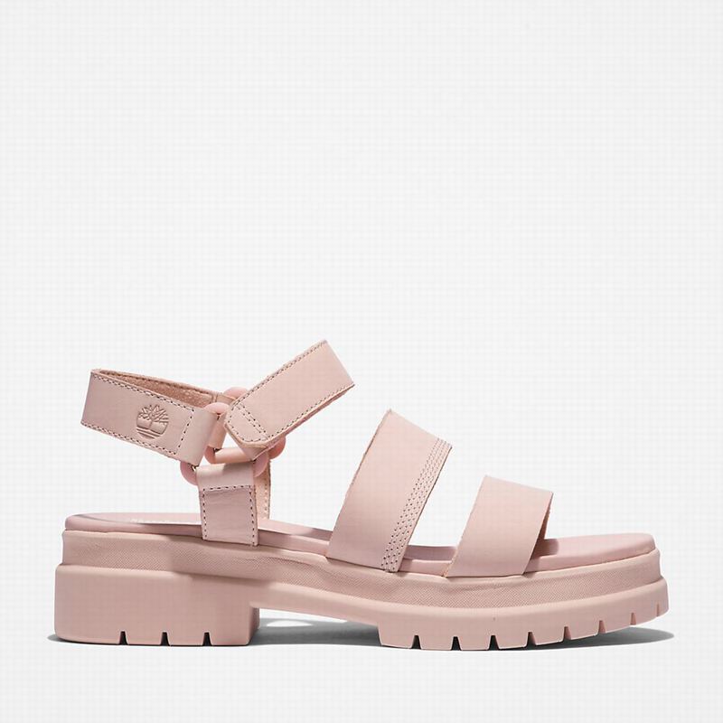 Timberland London Vibe Ankle-Strap Sandale Roze | 53163622