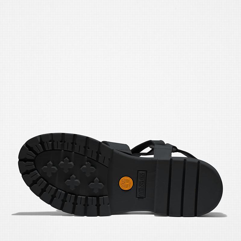 Timberland London Vibe Ankle-Strap Sandale Crne | 63441383