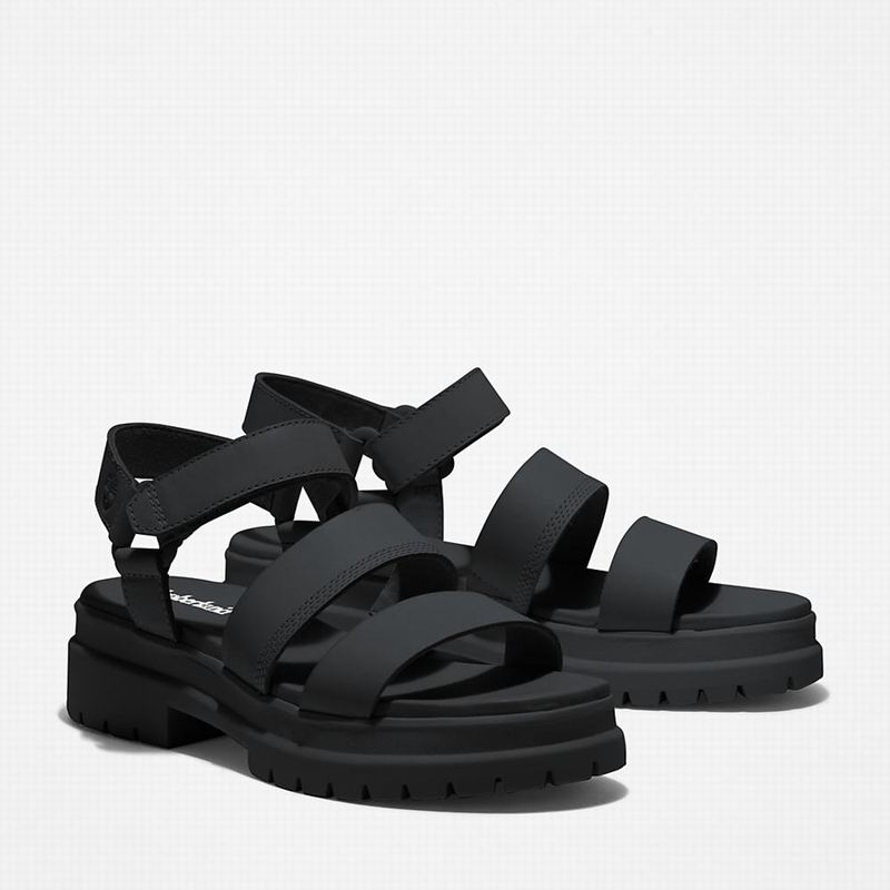 Timberland London Vibe Ankle-Strap Sandale Crne | 63441383