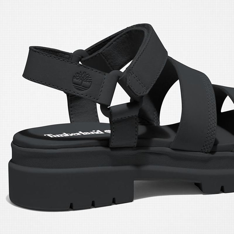 Timberland London Vibe Ankle-Strap Sandale Crne | 63441383